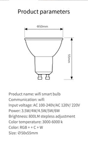 Led Light Source RGBCCT 5W