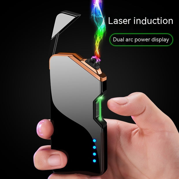 Metal Photoelectric Induction Double Lighter