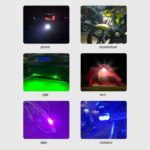 Waterproof Remote Control Motorcycle Lighting Lamp