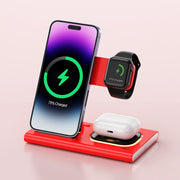 3 IN 1 Magnetic Wireless Charging Charger