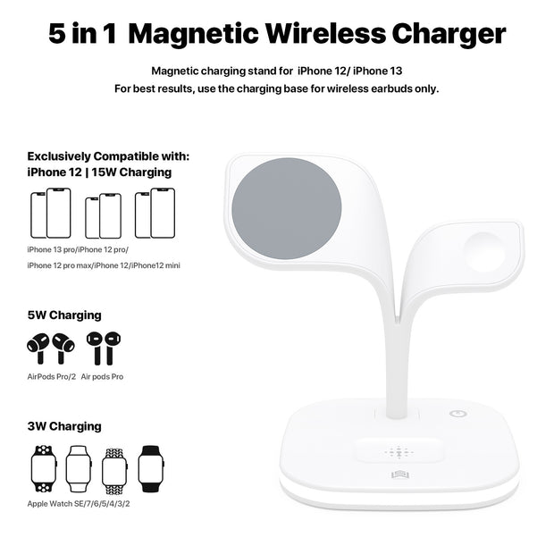 Phone Desktop Wireless Charger Watch Headphone Stand