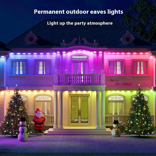 Outdoor Eaves Light Color Matching In Various Scenarios