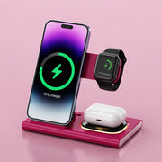 3 IN 1 Magnetic Wireless Charging Charger