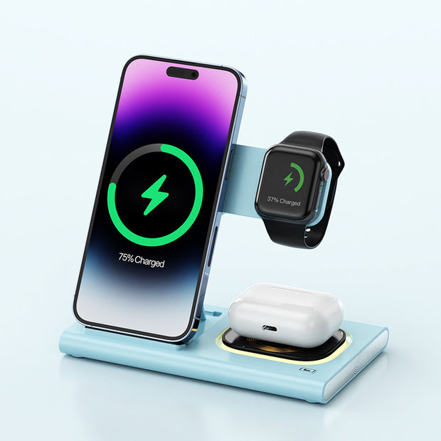 3 IN 1 Magnetic Wireless Charging Charger